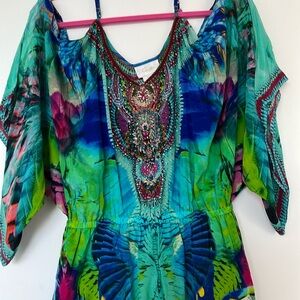 Camila drop shoulder romper